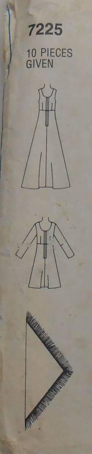 SIMPLICITY 7292 DRESS-UNLINED JACKET-SCARF SIZE 14 BUST 92 CM COMPLETE