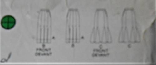 BUTTERICK 3693 SET OF SKIRTS SIZE 14-16-18 SEE LISTING