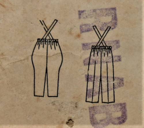VINTAGE BUTTERICK 2340 BOYS OVERALLS & JODHPURS SIZE 4 YEARS SEE LISTING-ZIPLOC