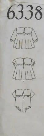 NEW LOOK PATTERNS 6338 TODDLER DRESSES & ROMPER SIZE 3-24 MONTHS-COMPLETE-UNCUT-F/FOLDED