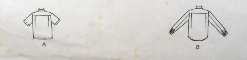 McCALLS 5781 MEN/TEEN SHIRT SIZE EX-S 31 1/2-32 1/2 COMPLETE-UNCUT-F/FOLDED