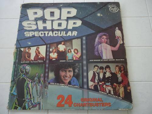 "POP SHOP SPECTACULAR" - 24 ORIGINAL HITS - 1982 DOUBLE STEREO GATEFOLD LP SET IN GREAT CONDITION