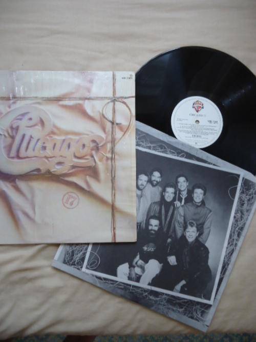 CHICAGO - "CHICAGO 17" 1984 STEREO LP+ ORIGINAL SLEEVE + SHRINKWRAP PLASTIC  IN EXCELLENT CONDITION!