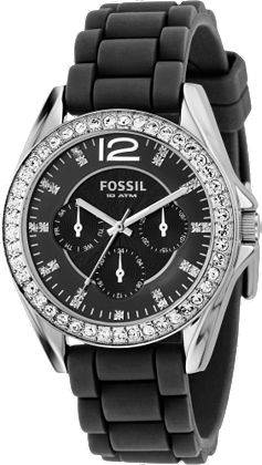 NEW Fossil ES2345 Riley Black Multifunction Watch*free postage*