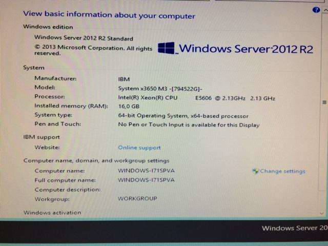 IBM X3650 M3 Storage Server