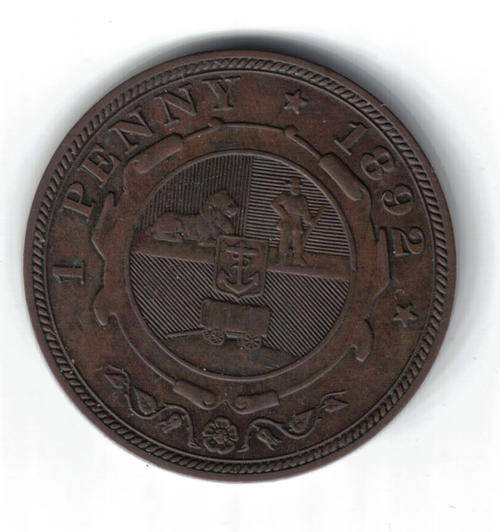 1892 PAUL KRUGER ONE PENNY 1892 LOVELY CONDITION PRICE REDUCED TO SELL