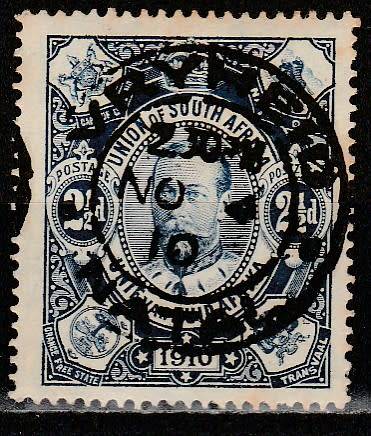 SOUTH AFRICA 1910 ISSUE SACC#1 F. D. ISSUE 4 NOV 1910 LOOK SCAN X 2