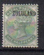 ZULULAND OVERPRINT ON NATAL  MINT  LOOOK!