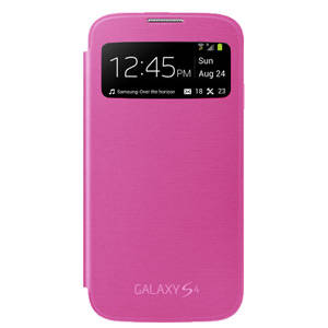Original S View case for Samsung Galaxy S4 I9500 (Pink)