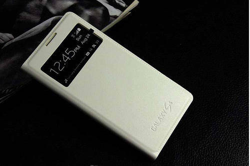 S View case for Samsung Galaxy S4 I9500 - White