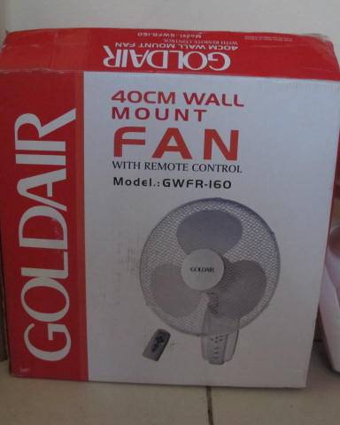 Goldair 40cm Wall Mounted Fan