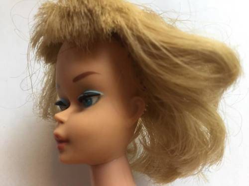 Vintage Barbie, American Girl, Long Hair, Bendable Knee ©1958 Made in Japan