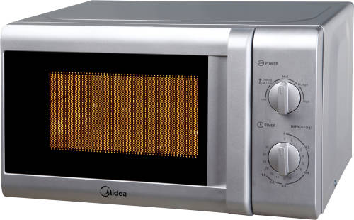 MIDEA 20L Manual Microwave Oven - Silver - World's No. 1 Microwave Manufacturer