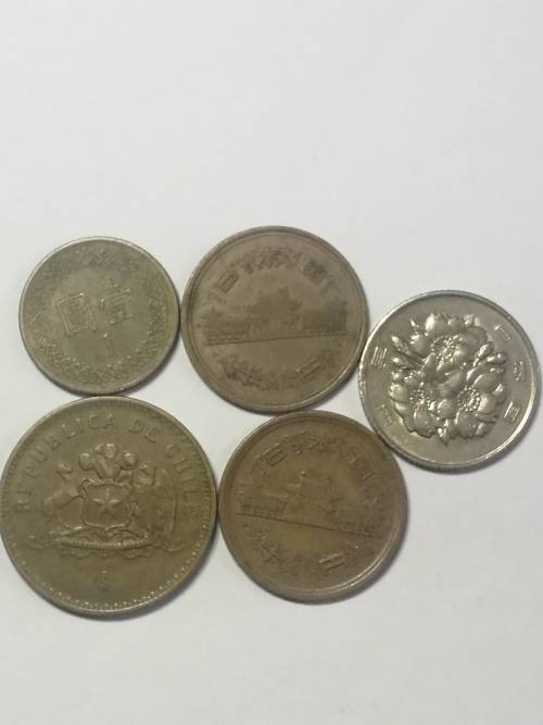 COLLECTION OF ASIAN COINS .