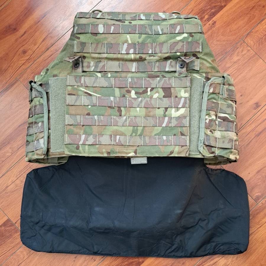 British MTP Osprey body armour cover with soft fillers