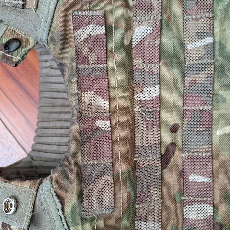 British MTP Osprey body armour cover with soft fillers