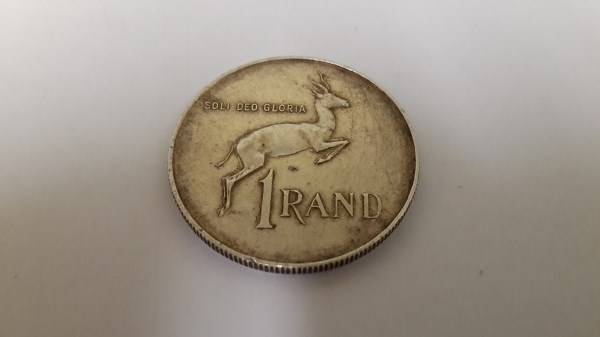 1966 1 Rand Silver Coin