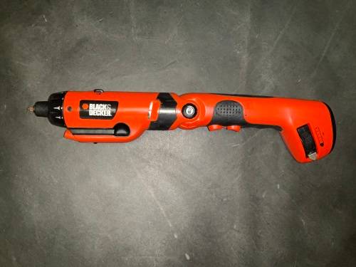 Black & Decker Cordless Screwdriver with measure tape No Charger!!!