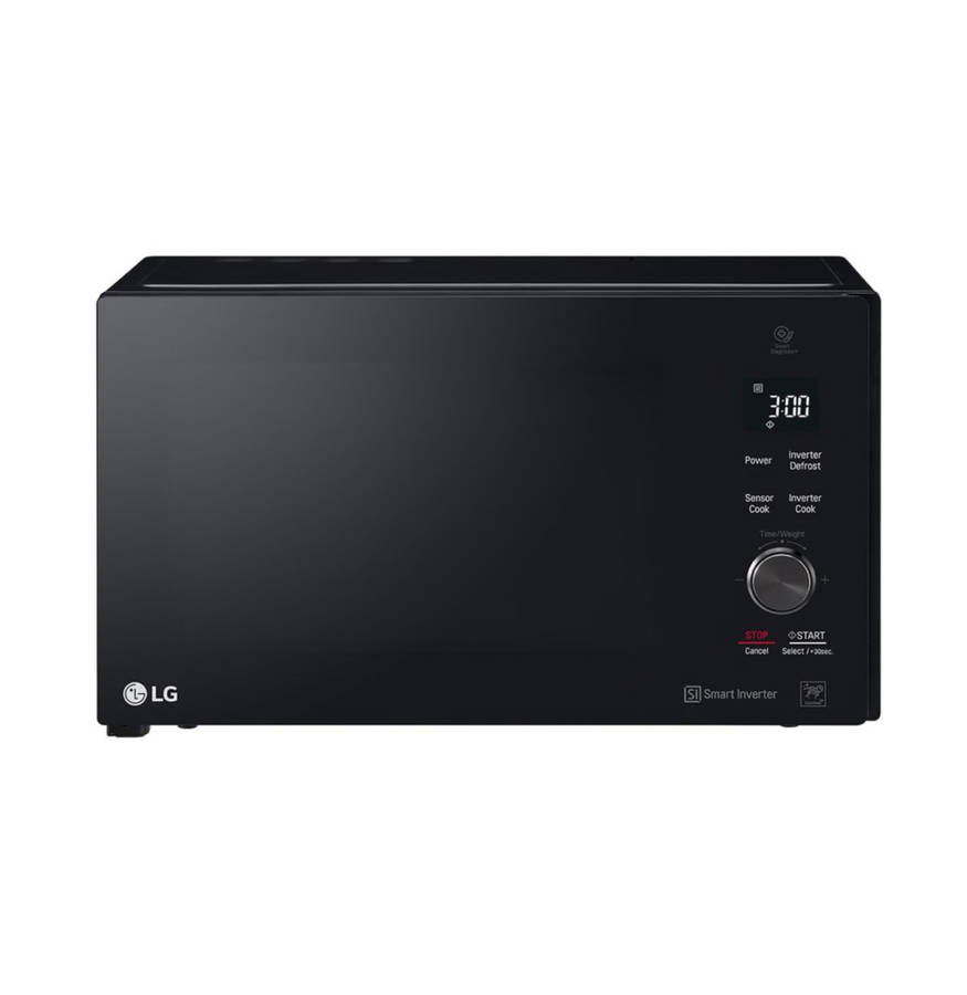 LG 42L NeoChef Black Smart Inverter Microwave with Grill (Door Glass Broken)