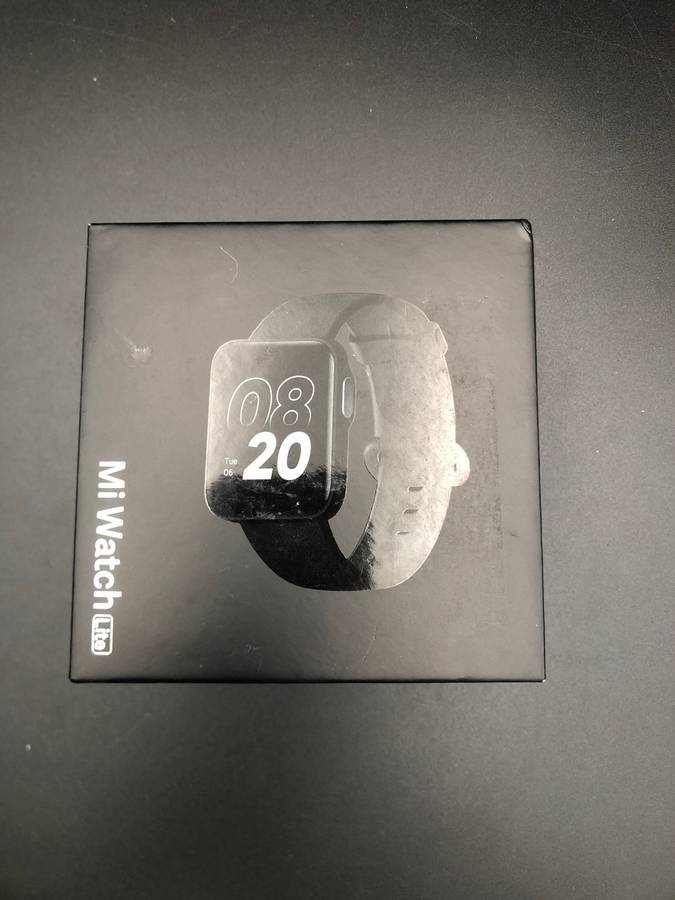 Xiaomi Mi Watch Lite Smartwatch - Black(tinny lines on screen)