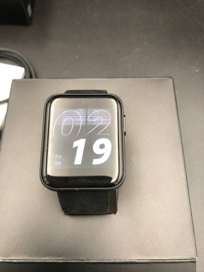Xiaomi Mi Watch Lite Smartwatch - Black(tinny lines on screen)