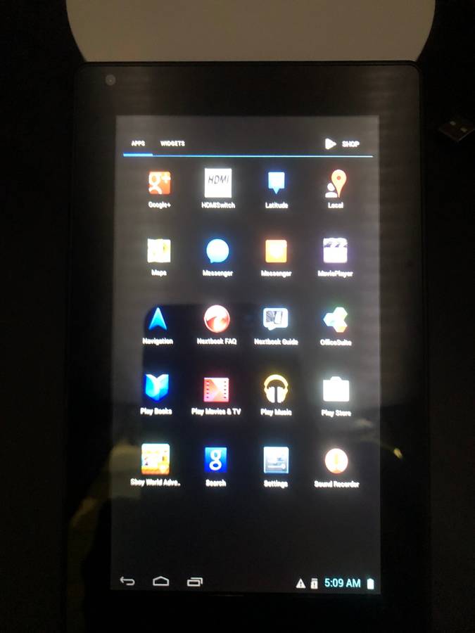 Nextbook NEXT7P12-8G 8GB 7inch - Black