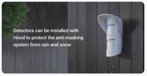 Ajax System - MotionProtect Outdoor Detector - Dual Sensor