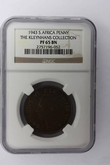 1943 Union of South Africa - Proof set, only 104 Sets ever minted! Never seen on offer!