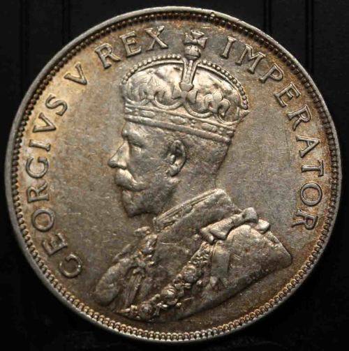 for` vCittert` 1933 Union of South Africa Two Shillings