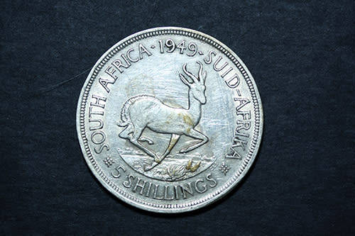 Crazy R1.00 Start - 1949 Five Shillings #2