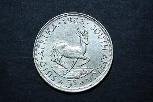 Crazy R1.00 Start - 1953 `Exceedingly Rare` Five Shillings #8