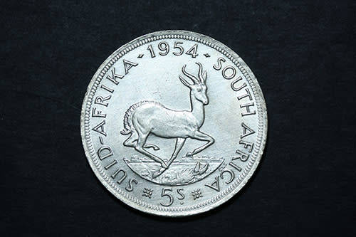 Crazy R1.00 Start - 1953 `Another Exceedingly Rare` Five Shillings #9