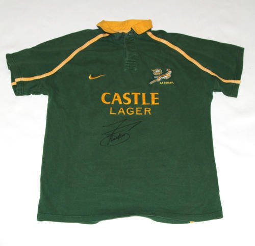 Francois Pienaar signed jersey!!!!!!!