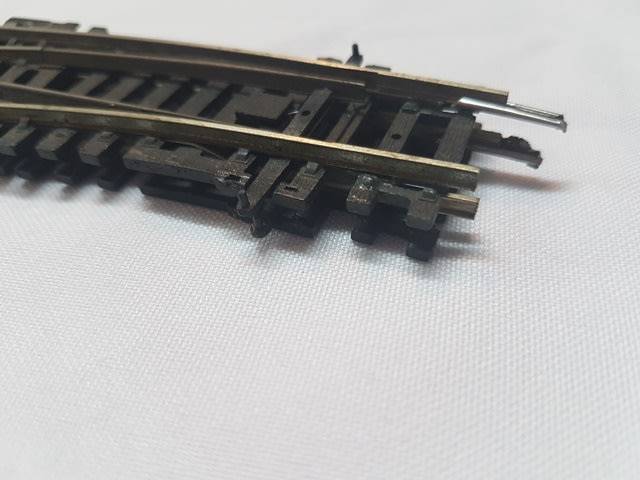 HO Atlas LH curved manual points