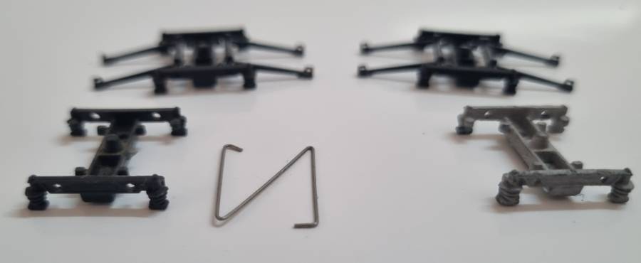 HO Lima SAR 5E pantograph scrapyard