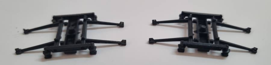 HO Lima SAR 5E pantograph scrapyard