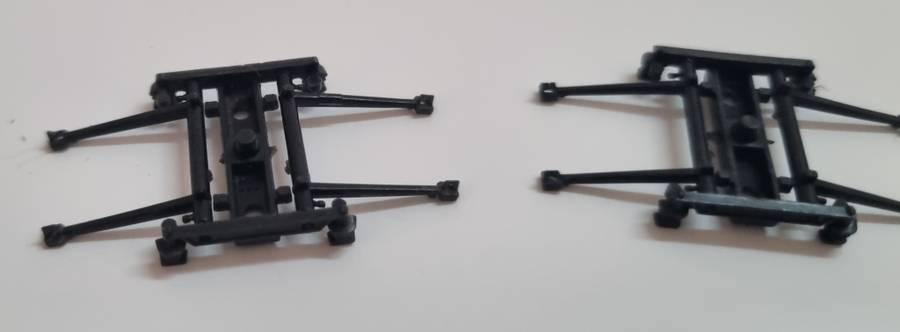 HO Lima SAR 5E pantograph scrapyard