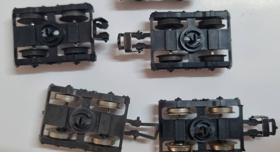 HO Lima bogie scrapyard (no 1)