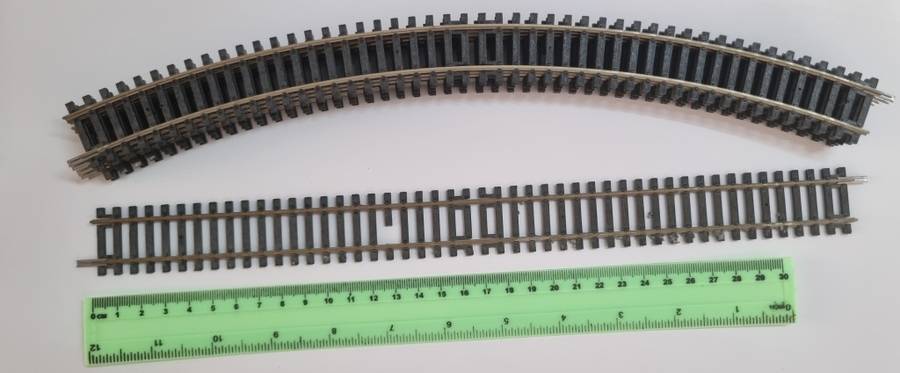 HO Hornby track (compatible with Lima)