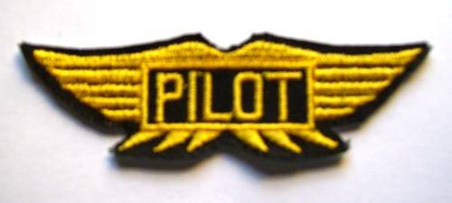 PILOT WINGS 9cm x 2,5cm 10 available