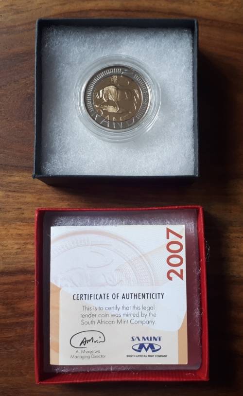 2007 R5 Mintmark coin