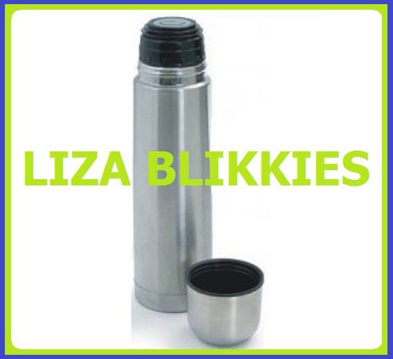 0.5L LITER STAINLESS STEEL FLASK HOT N COLD VACUUM THERMOS