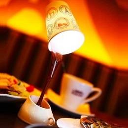 DIY COFFEE CUP LIGHT