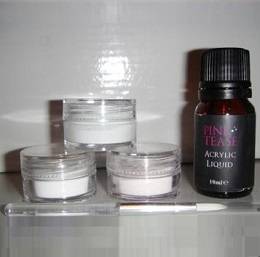 5 PIECE SET NAIL ACRYLIC SCULPTURE KIT