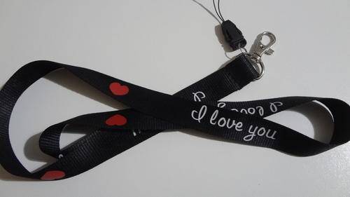 I Love You Lanyard