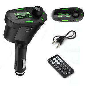 MP3 Player Wireless Car Kit FM Transmitter Modulator USB MMC SD LCD With Remote