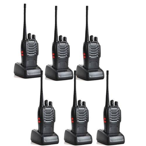 RADIO -  WALKIE TALKIE V6 High Range 2 X two-way Radio Walkie Talkie