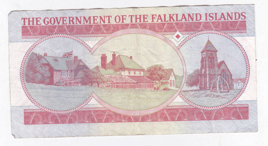 FALKLAND ISLANDS 5 POUNDS 2005 FV=R92