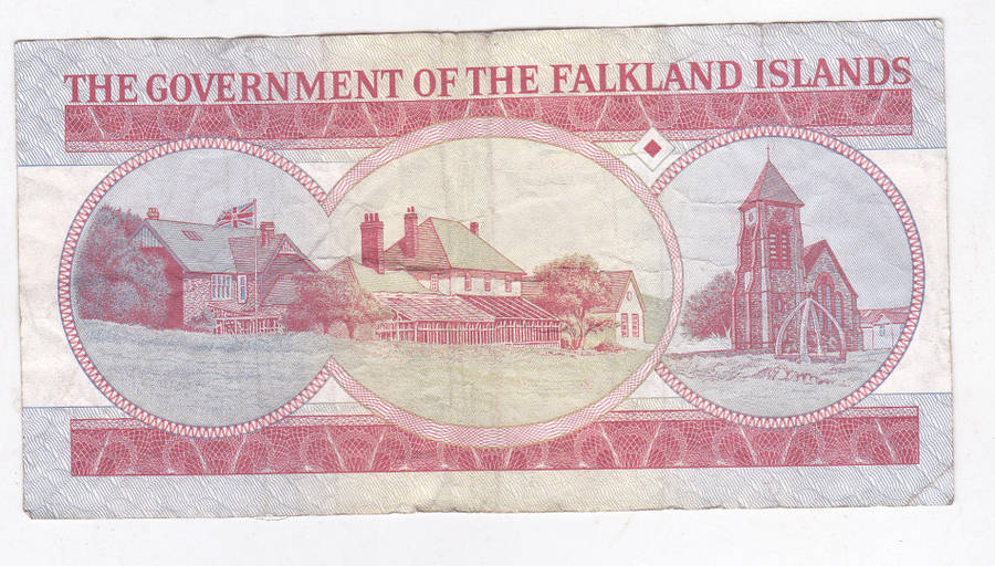 FALKLAND ISLANDS 5 POUNDS 2005 FV=R92