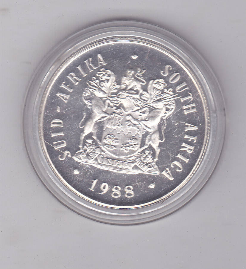 SOUTH AFRICA R1 1988 DIAS PROOF